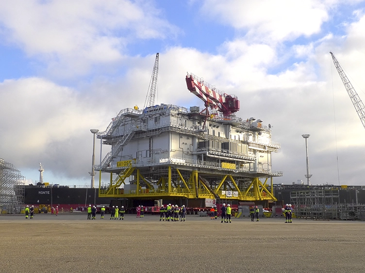 Navantia Seanergies entrega la quinta plataforma flotante para el parque eólico Kinkardine