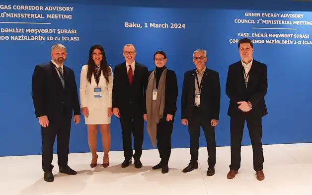 We are delighted to have been part of a delegation from the WindEurope association that attended the Second Ministerial Meeting of the Green Energy Advisory Council in Baku, Azerbaijan.